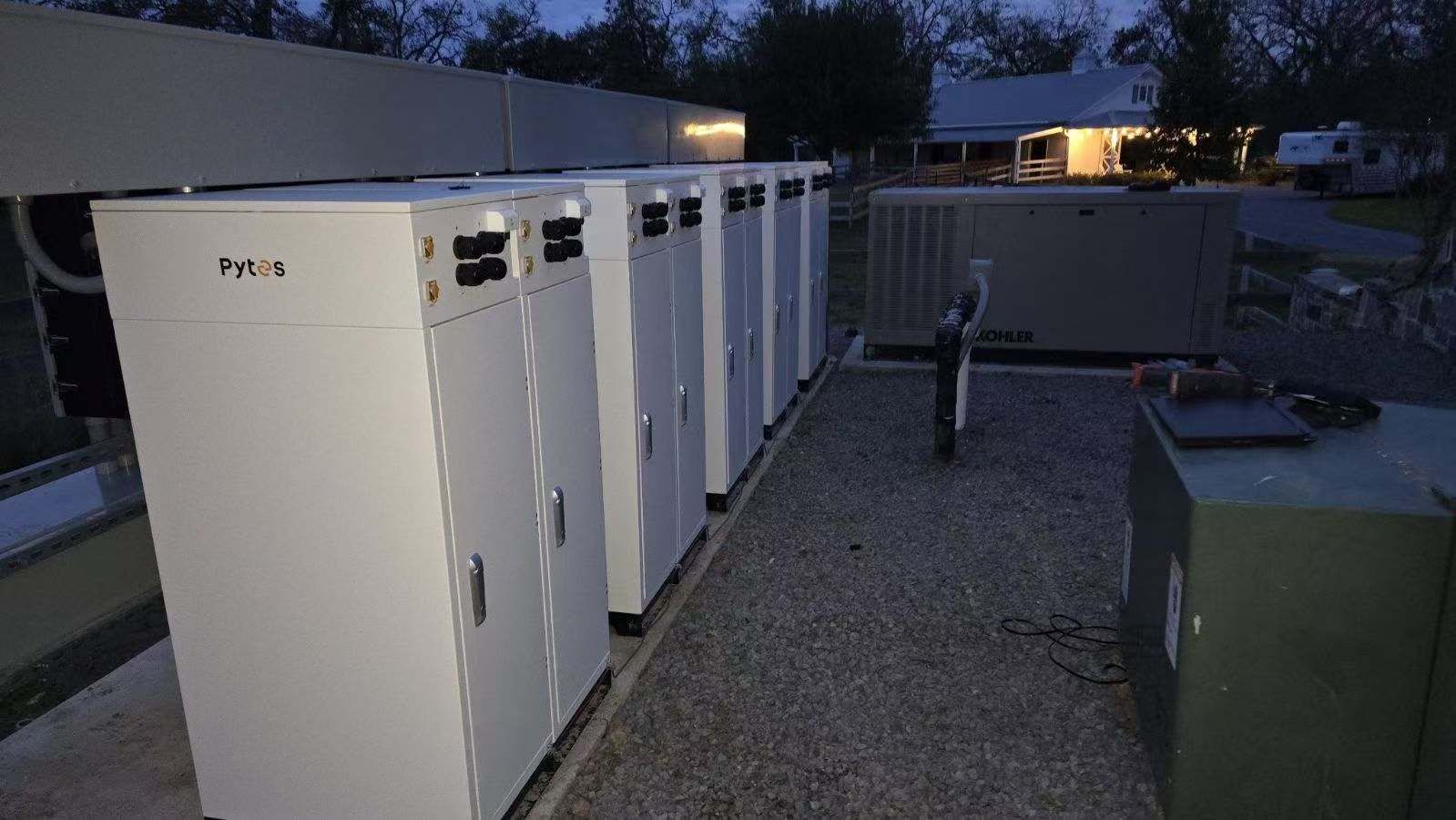 Our latest off-grid home energy storage system in Texas