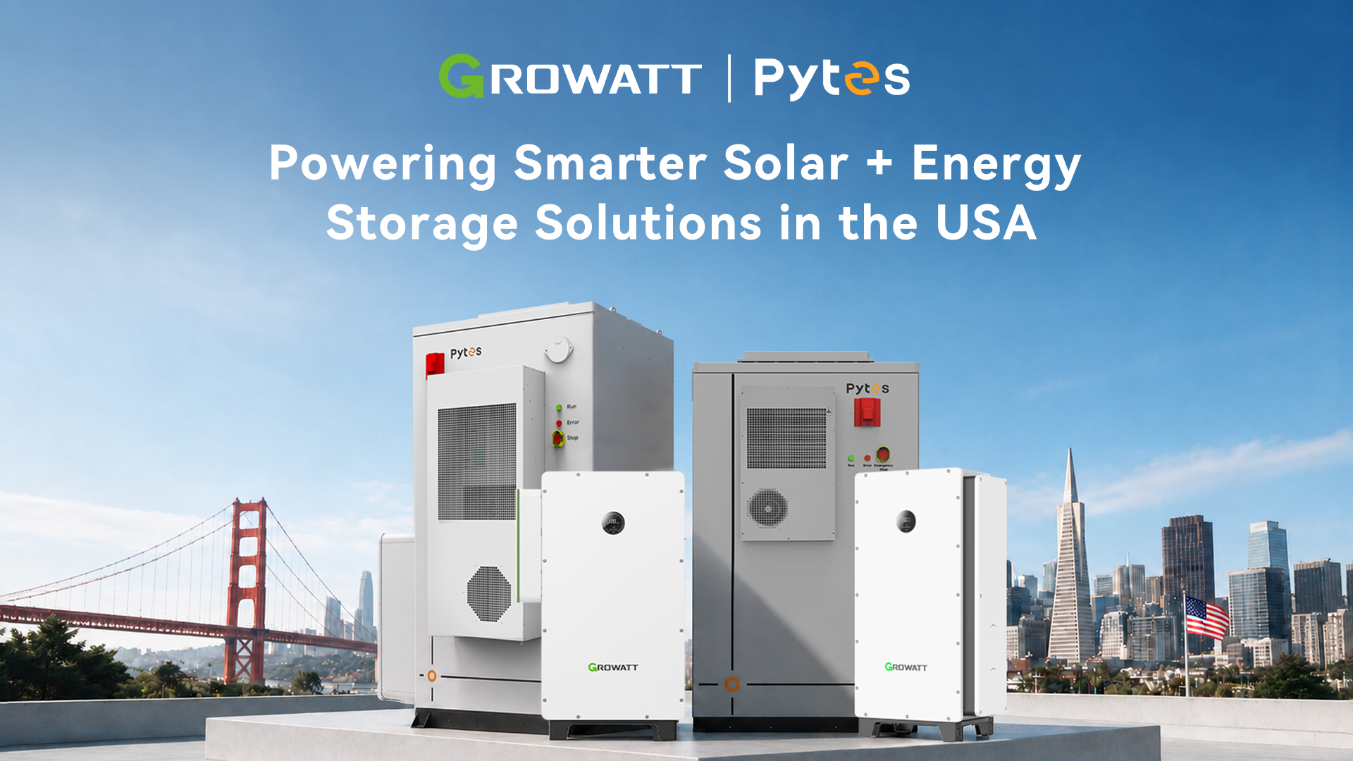 Pytes and Growatt Partner to Accelerate Integrated Solar and Energy Storage Solutions Across the U.S.
