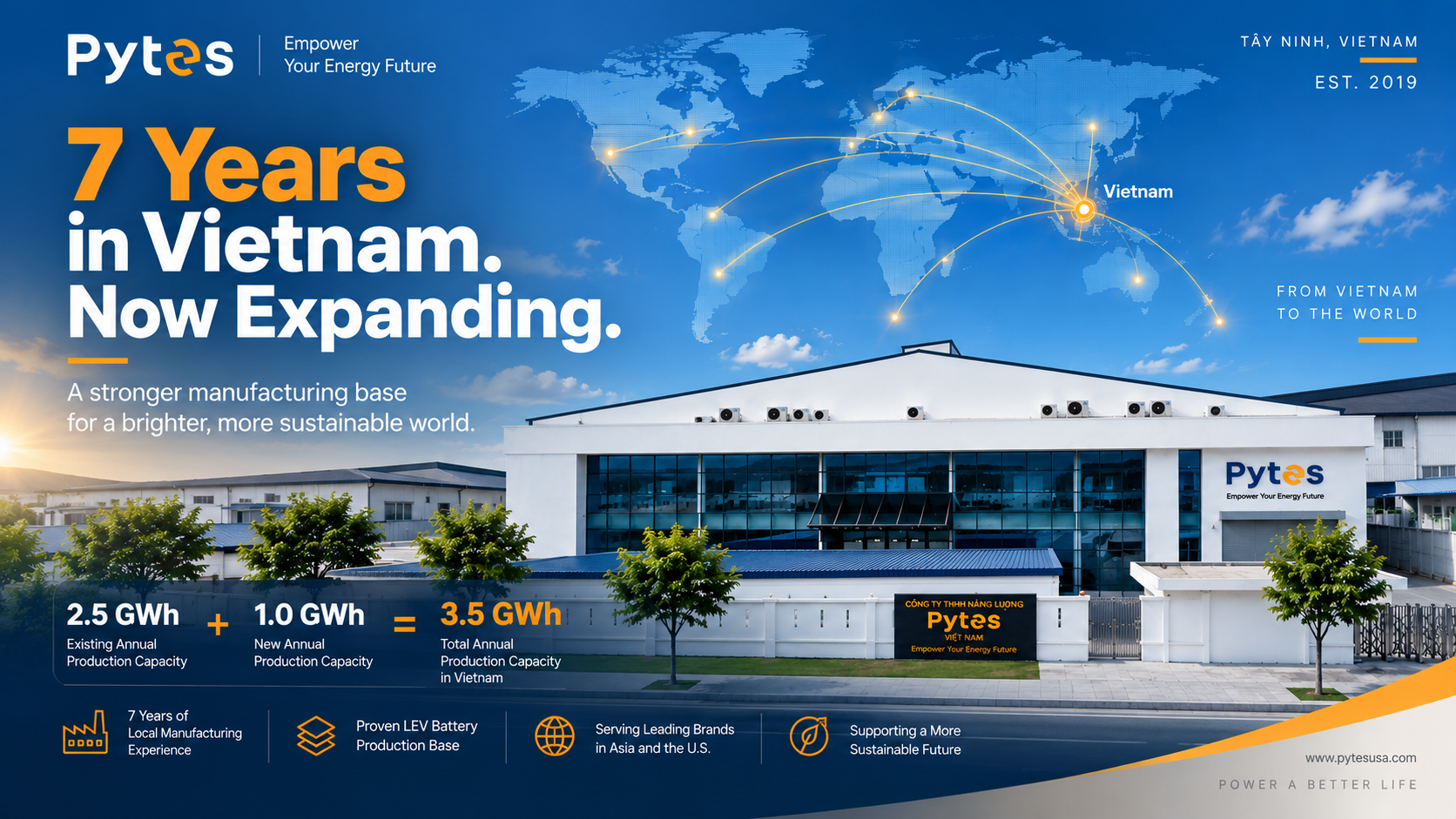 Pytes Expands Vietnam Manufacturing Capacity After Seven Years of Local Operations